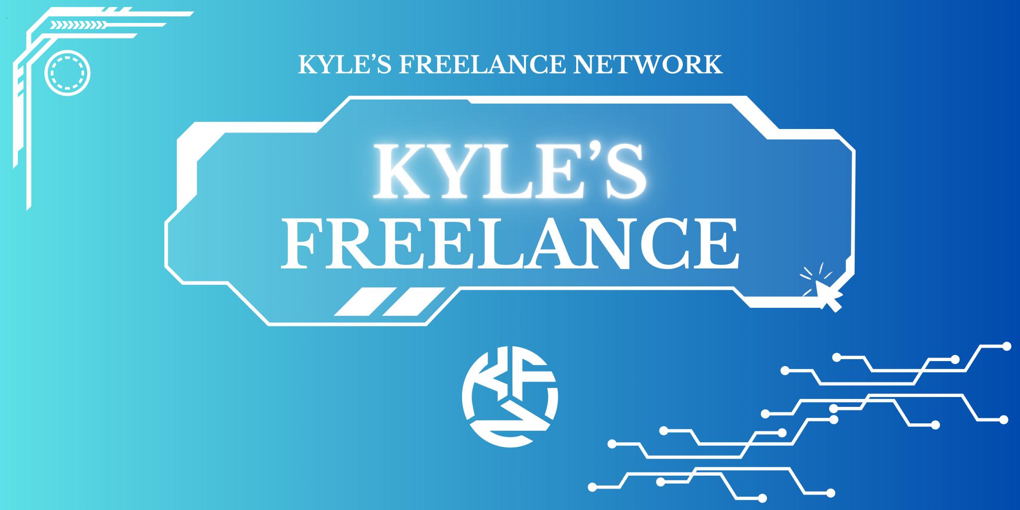 Discovery splash banner for Kyle’s Freelance Network Discord server