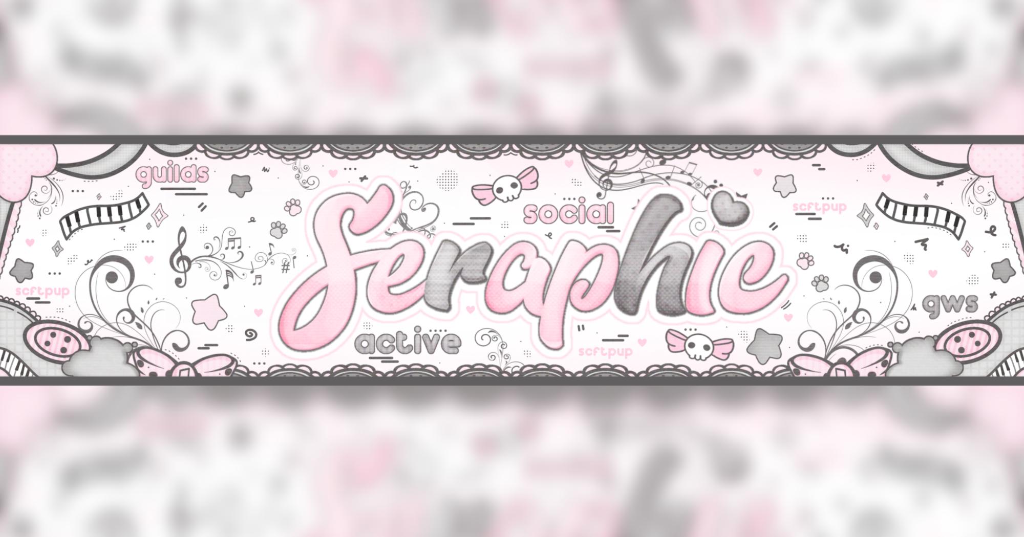 Discovery splash banner for ๏ผ โฟ serฮฑphic ๐ ๊ฑ Discord server