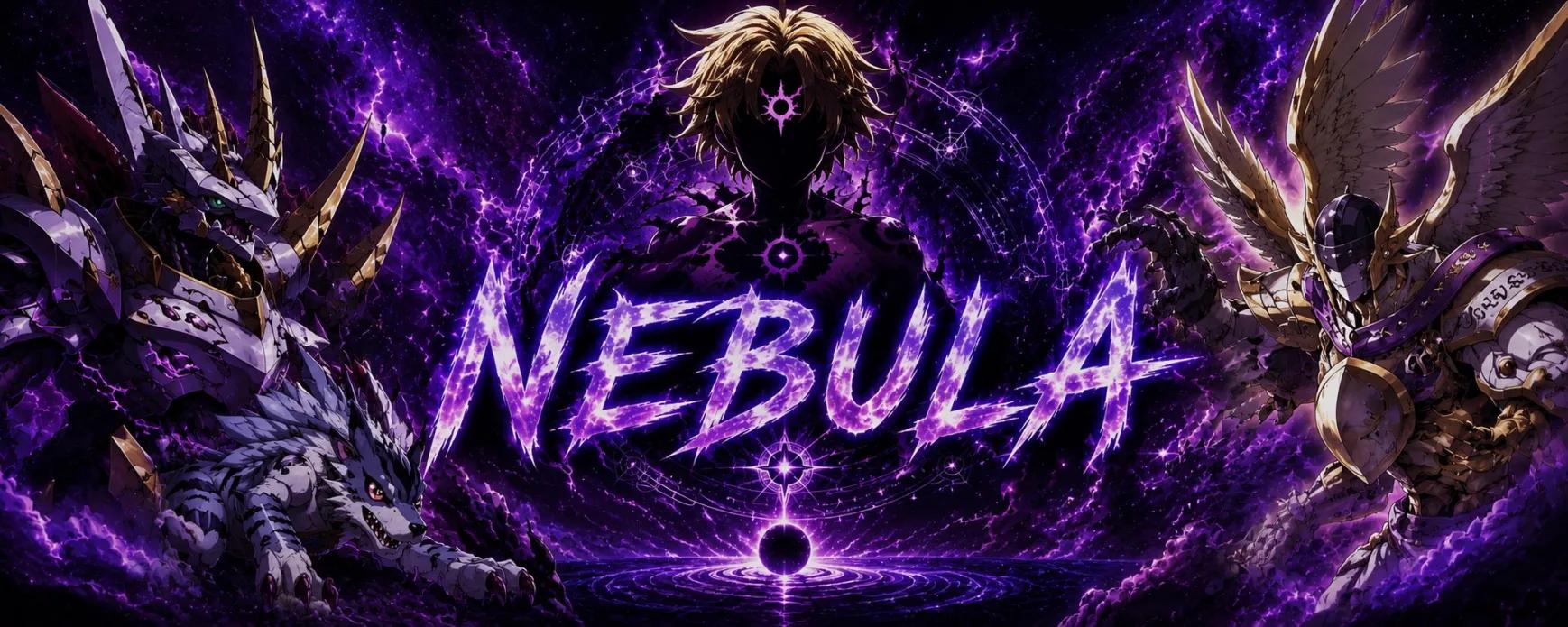 Discovery splash banner for Roblox Rivals | Giveaway Server | Nebula Discord server