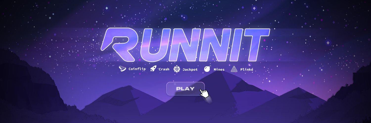Discovery splash banner for Runnit.fun Discord server