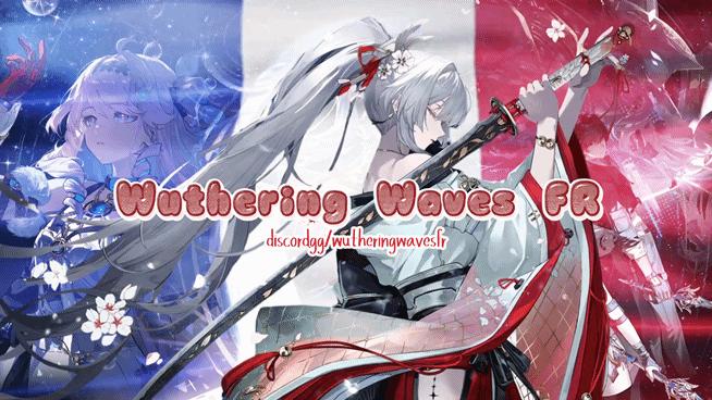 Discovery splash banner for Wuthering Waves FR Discord server