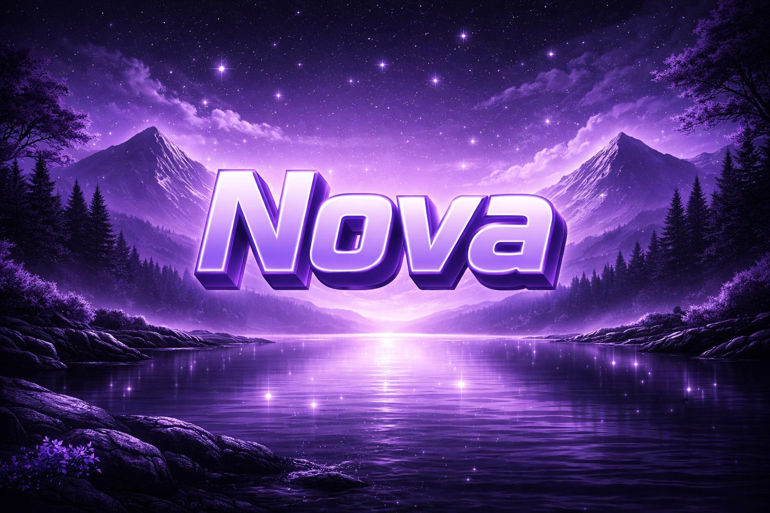 Discovery splash banner for Nova Discord server