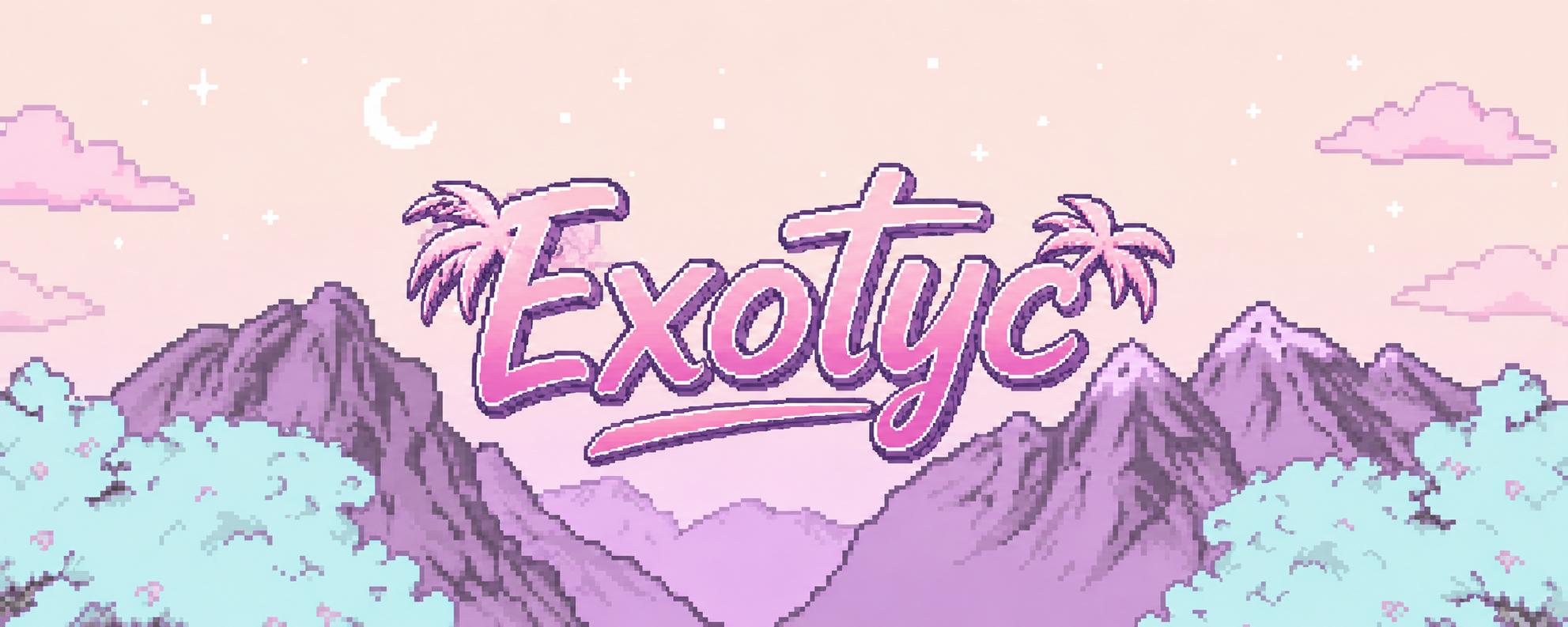 Discovery splash banner for ୧・ Exotyc Discord server