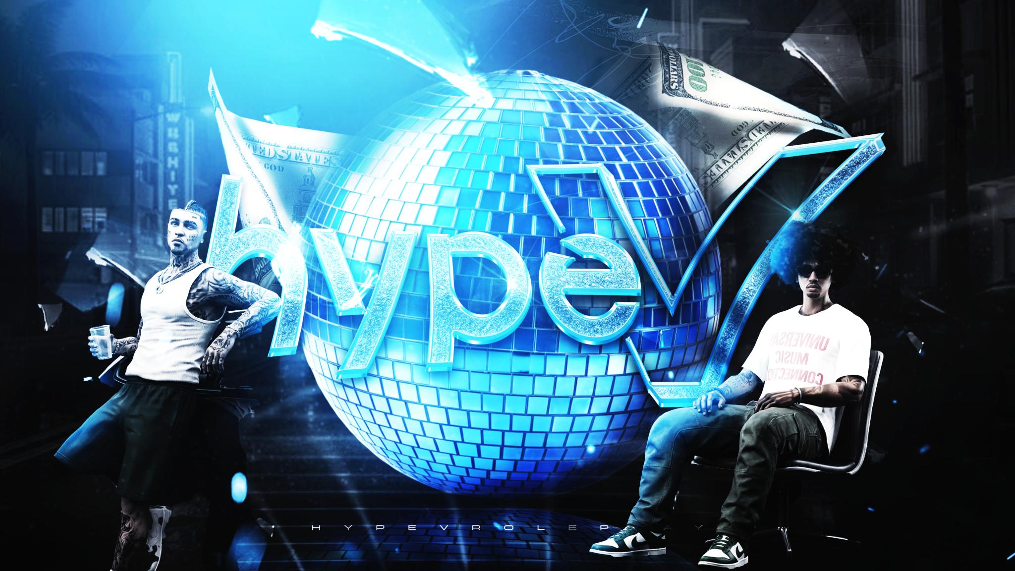 Discovery splash banner for HypeV #KAPALI... Discord server