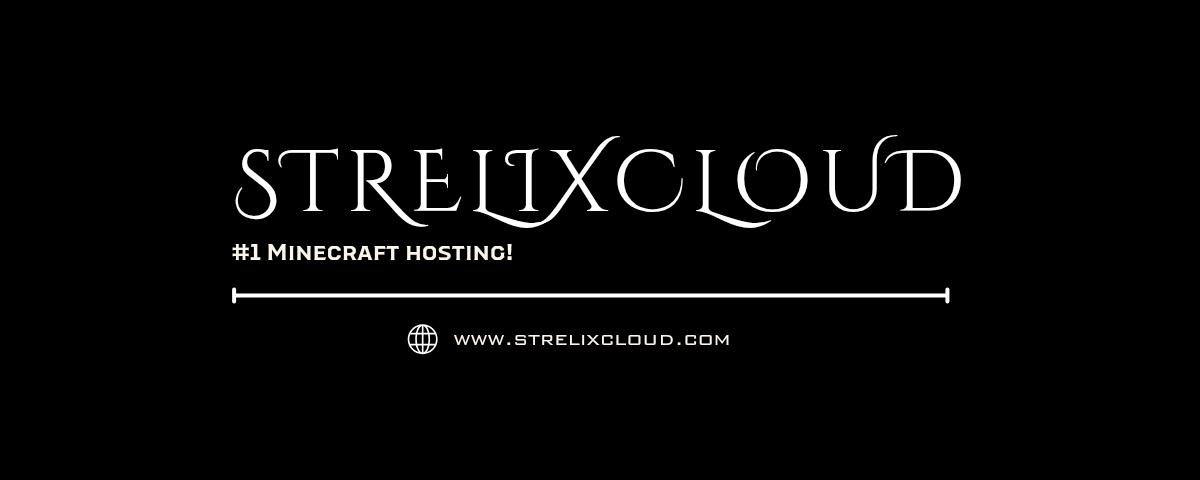 Discovery splash banner for StrelixCloud Discord server