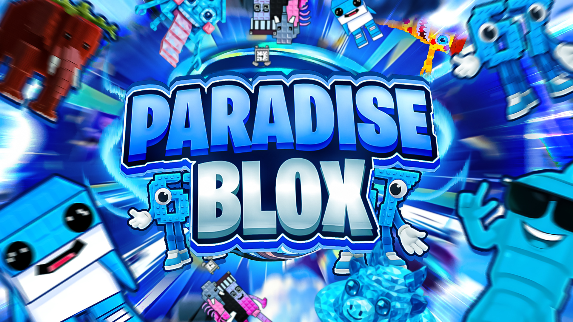 Discovery splash banner for ParadiseBlox | #1 Roblox Shop for Steal a Brainrot & Escape Tsunami For Brainrot Discord server