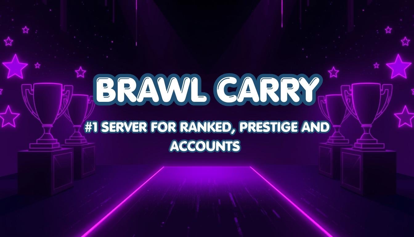 Discovery splash banner for Brawl Carry™ Discord server