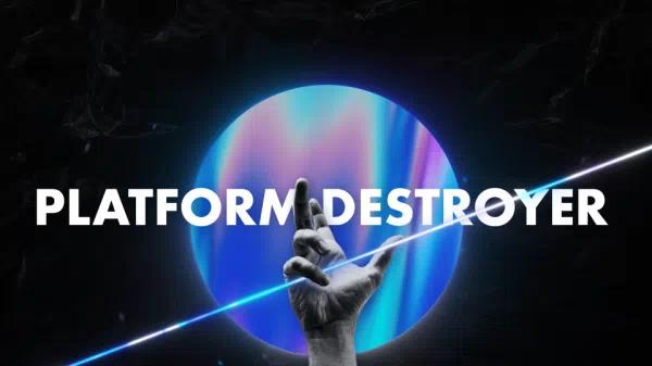 Discovery splash banner for Platform Destroyer Discord server