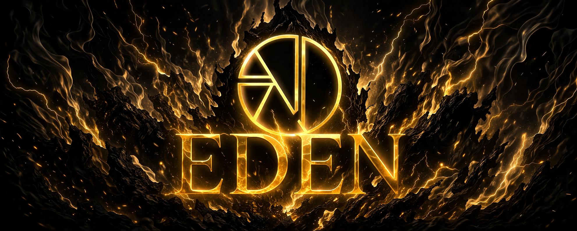 Discovery splash banner for Eden Discord server
