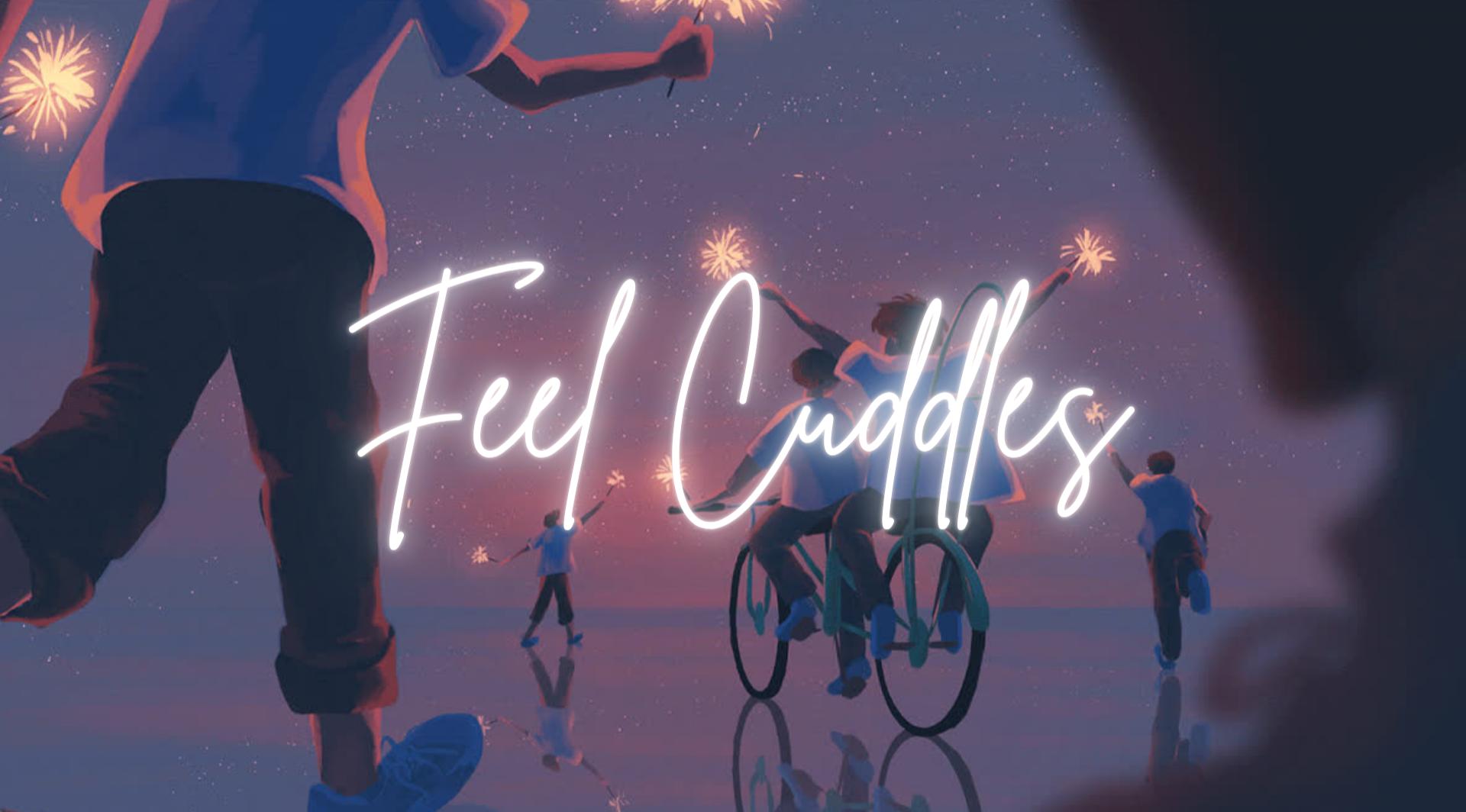 Discovery splash banner for Cuddles ❀․ Social ⬩ Hangout ⬩ Indian ⬩ VC ⬩ India Discord server