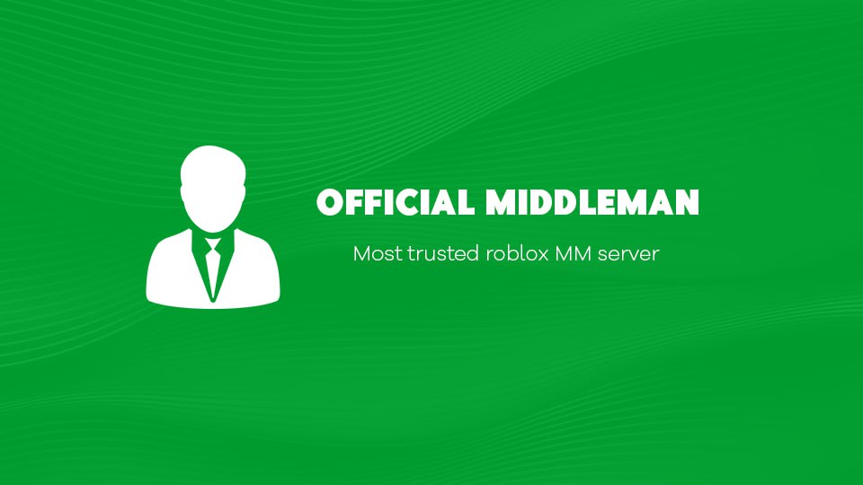 Discovery splash banner for Official MM - Roblox Market Discord server