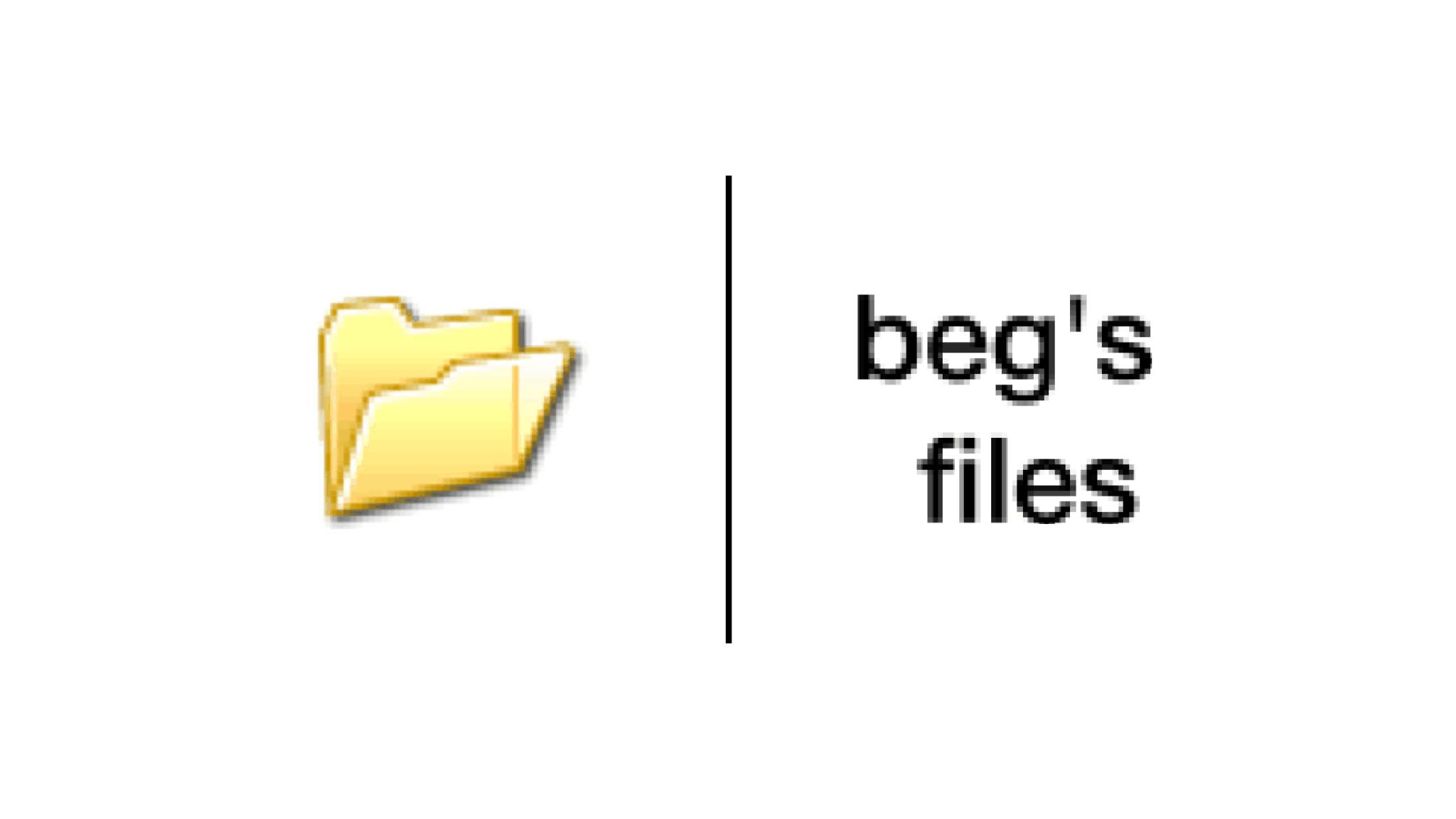 Discovery splash banner for beg's files <\> Discord server