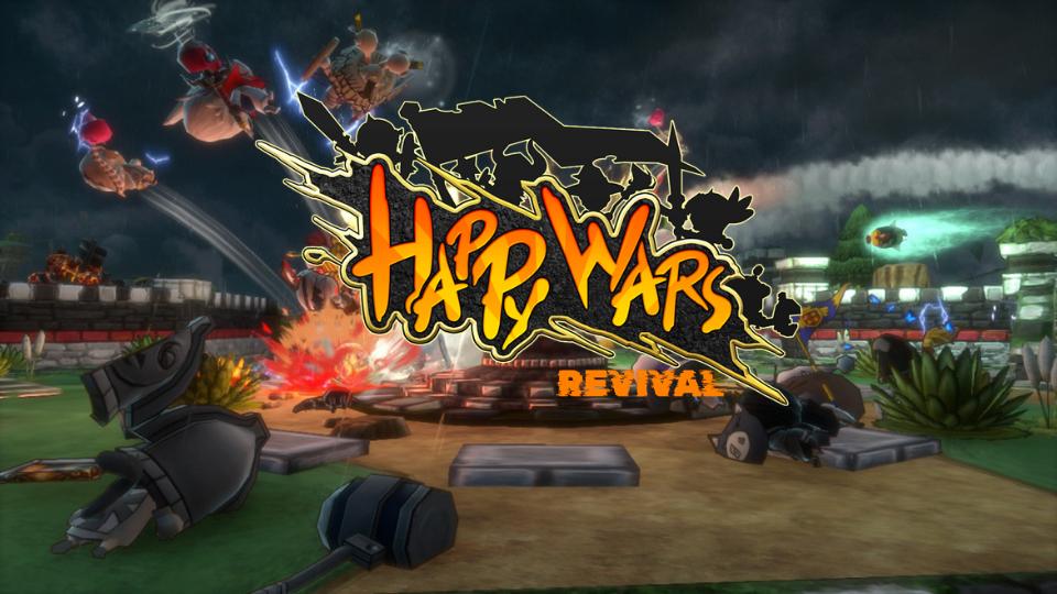 Discovery splash banner for Happy Wars CR Discord server