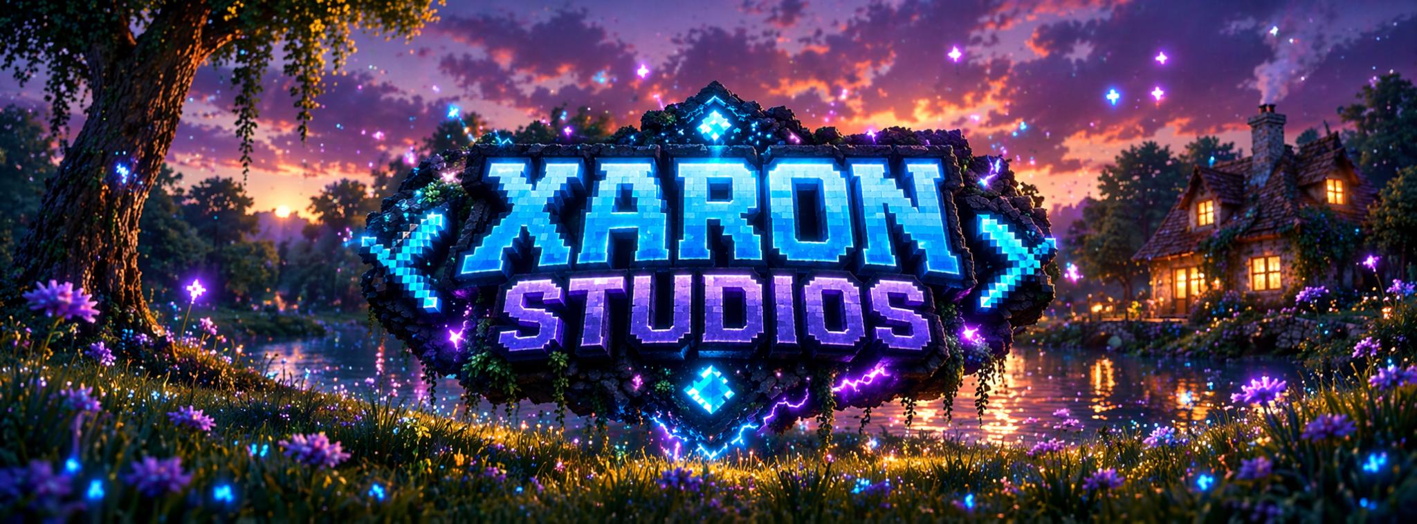Discovery splash banner for XaroN Studios 12K | DEVELOPER HUB Discord server
