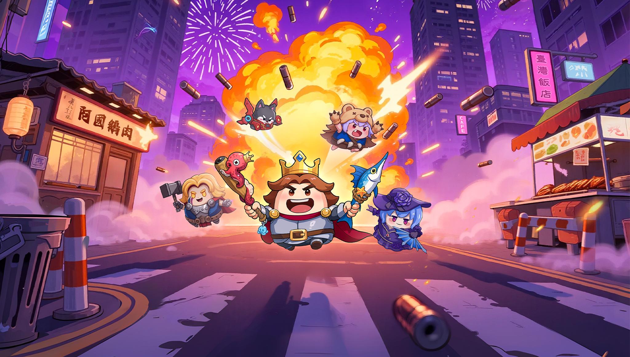 Discovery splash banner for 蔚藍星球:國王很忙 Discord server
