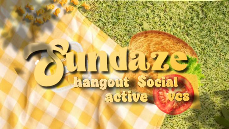 Discovery splash banner for ࿐﹒sundaze┃1 Invite = 2 rbs Discord server