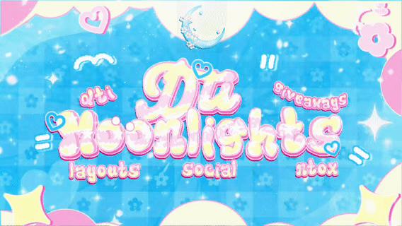 Discovery splash banner for dti moonlights . ☾ Discord server
