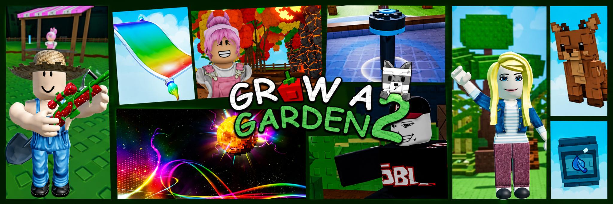 Discovery splash banner for Grow a Garden 2 | BRASIL 🇧🇷 Discord server