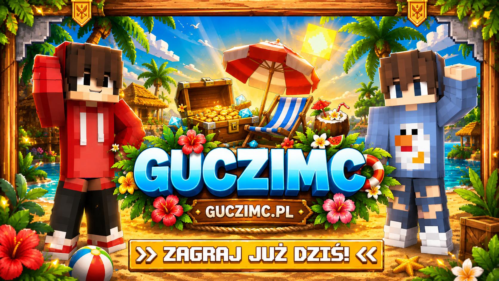 Discovery splash banner for GUCZIMC.PL - xx.06.2026 Discord server