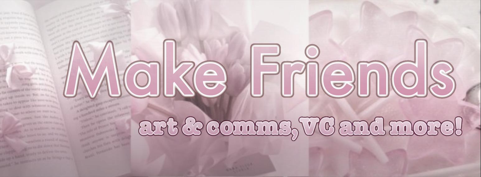 Discovery splash banner for 🌸 Ask To DM ✧ ˚ . ACTIVE・ VC・ Art・ Giveaways ・ Social ・ Friends・ Sfw ・ ask2dm Discord server