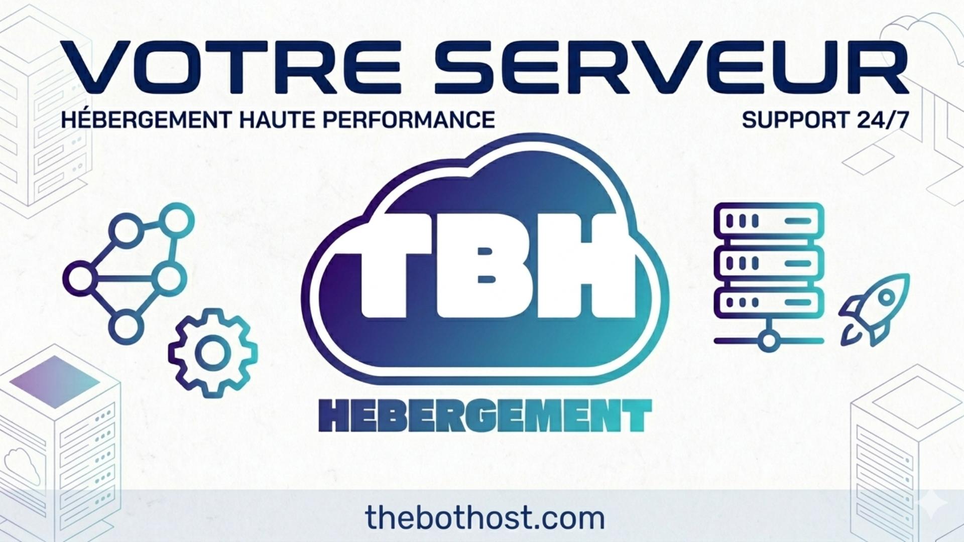 Discovery splash banner for TheBotHost Discord server