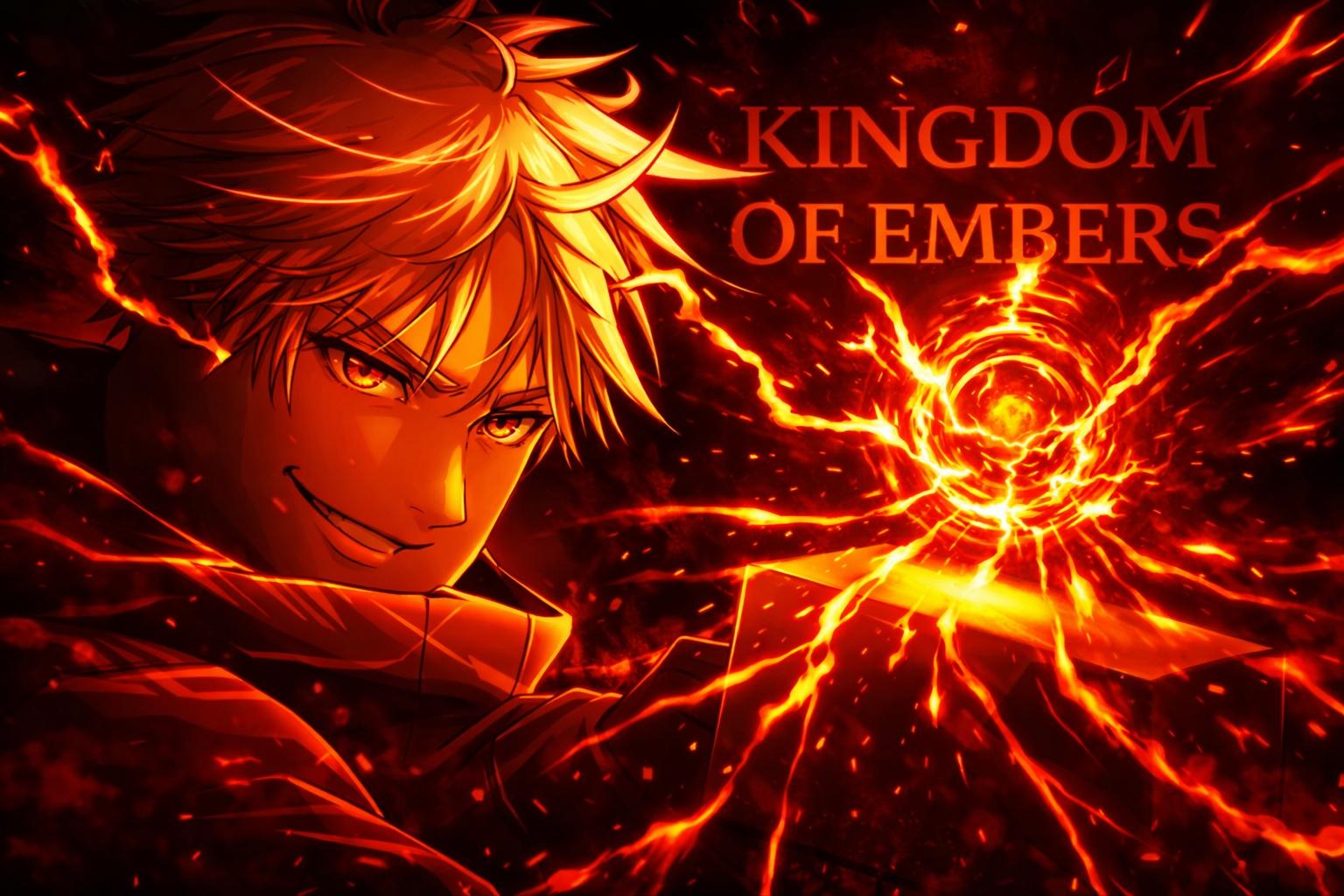 Discovery splash banner for KINGDOM OF EMBERS Discord server