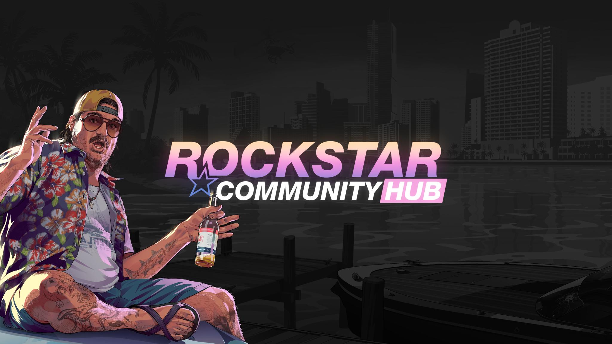 Discovery splash banner for Rockstar Community Hub Discord server