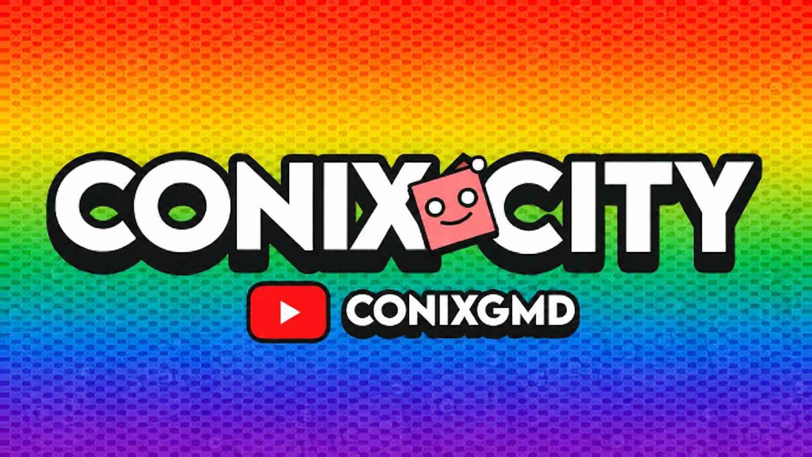 Discovery splash banner for Conix City Discord server