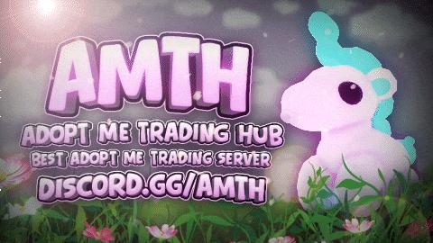 Discovery splash banner for Adopt Me Trading Hub • Roblox • MM2 Discord server