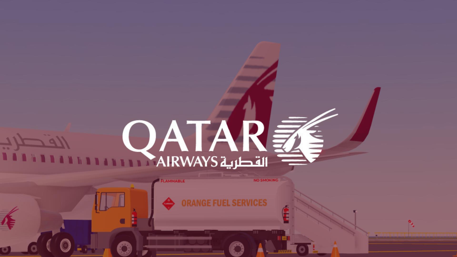 Discovery splash banner for Qatar Airways PTFS Discord server