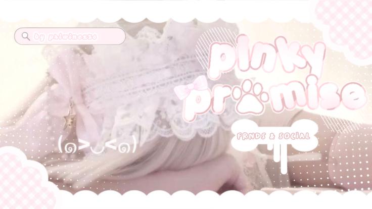 Discovery splash banner for ꒰ྀི১ ໒꒱ི ˚˖𓍢ִ໋❀ / pinkypromise ﹒ make friends . active chats Discord server