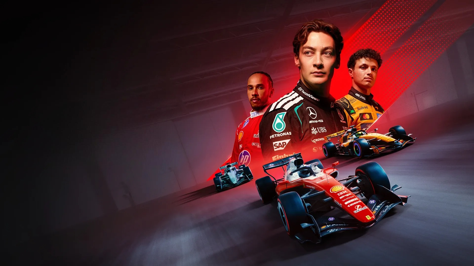 Discovery splash banner for Formula1 Discord server