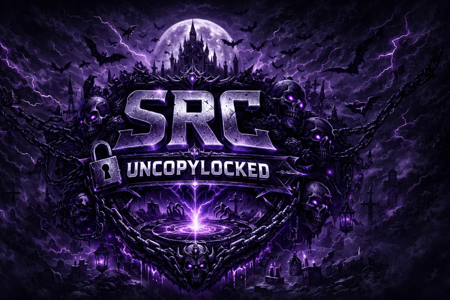 Discovery splash banner for 🔮 | SRCLeak | 1.1K UNCOPYLOCKED Discord server