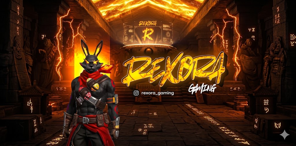 Discovery splash banner for Rexora Army Discord server