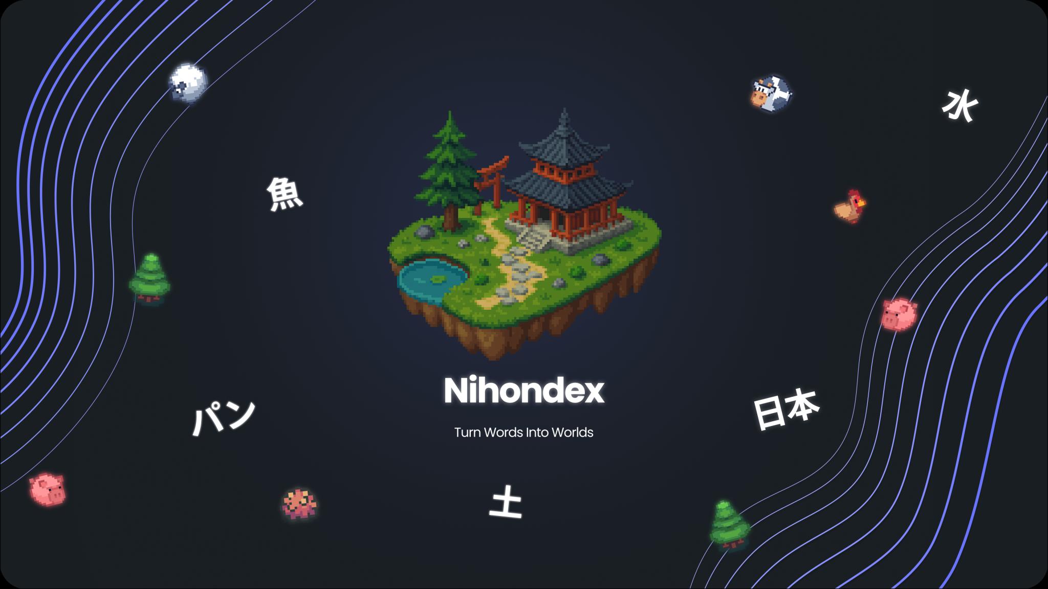 Discovery splash banner for Nihondex Discord server