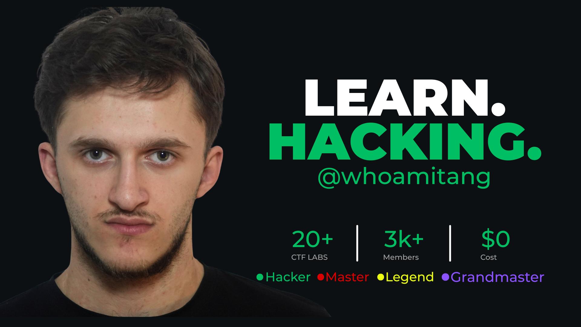 Discovery splash banner for whoamidiscord Discord server