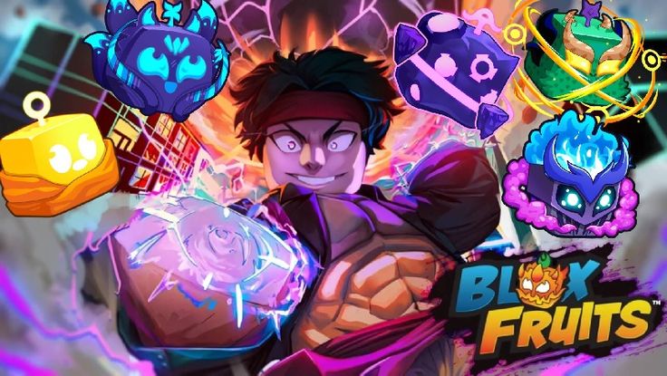 Discovery splash banner for Blox Fruits Trading Server Discord server