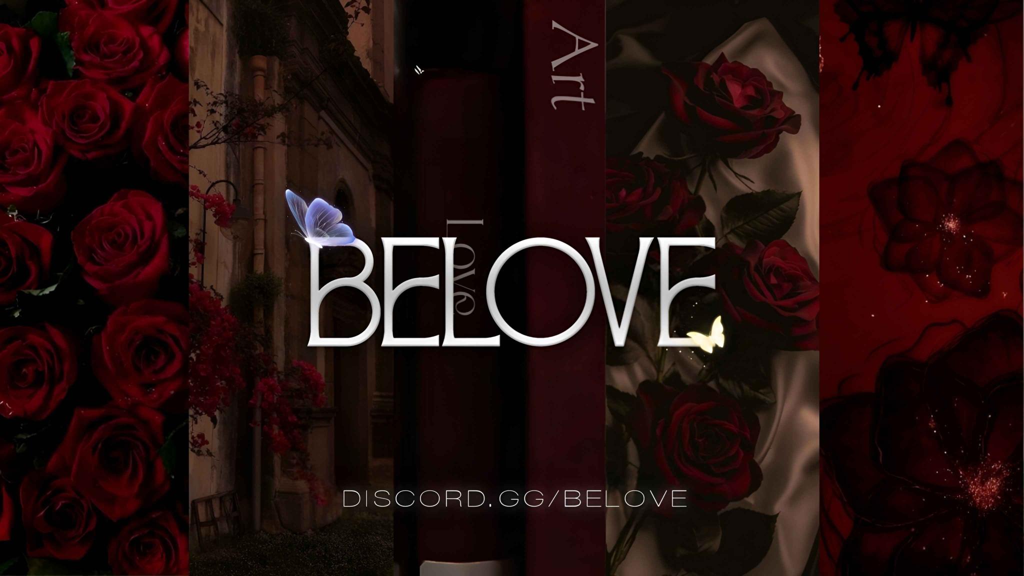 Discovery splash banner for Belove™ | Hindi • Active • Chat • VC • Gaming • Chill Discord server