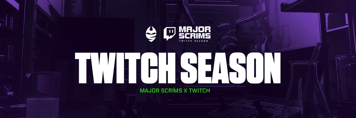 Discovery splash banner for Major Scrims Discord server