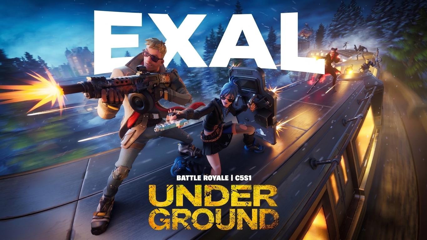 Discovery splash banner for Exal Discord server