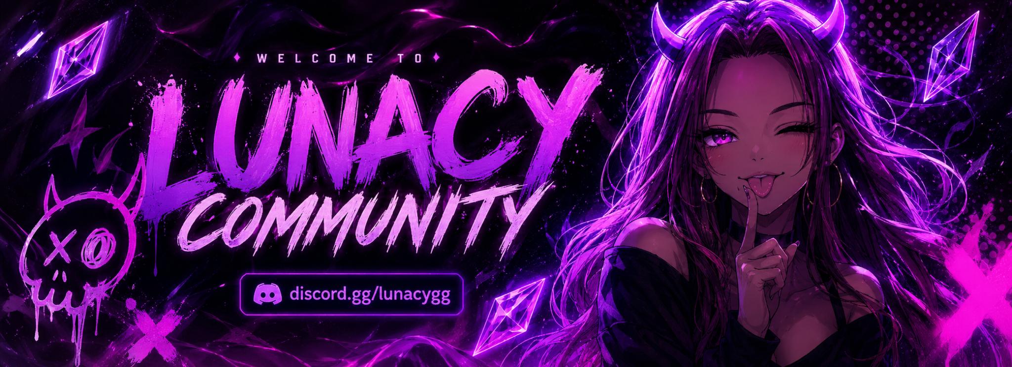 Discovery splash banner for Lunacy | CS2Ukraine Discord server