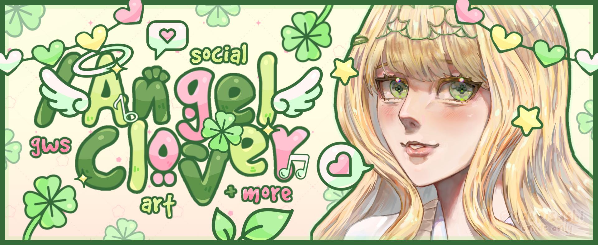 Discovery splash banner for 🍀﹐♪ angel clover ㆍ gw scl deco ㆍARTCOMP Discord server