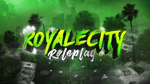 Discovery splash banner for RoyaleCity Roleplay Discord server