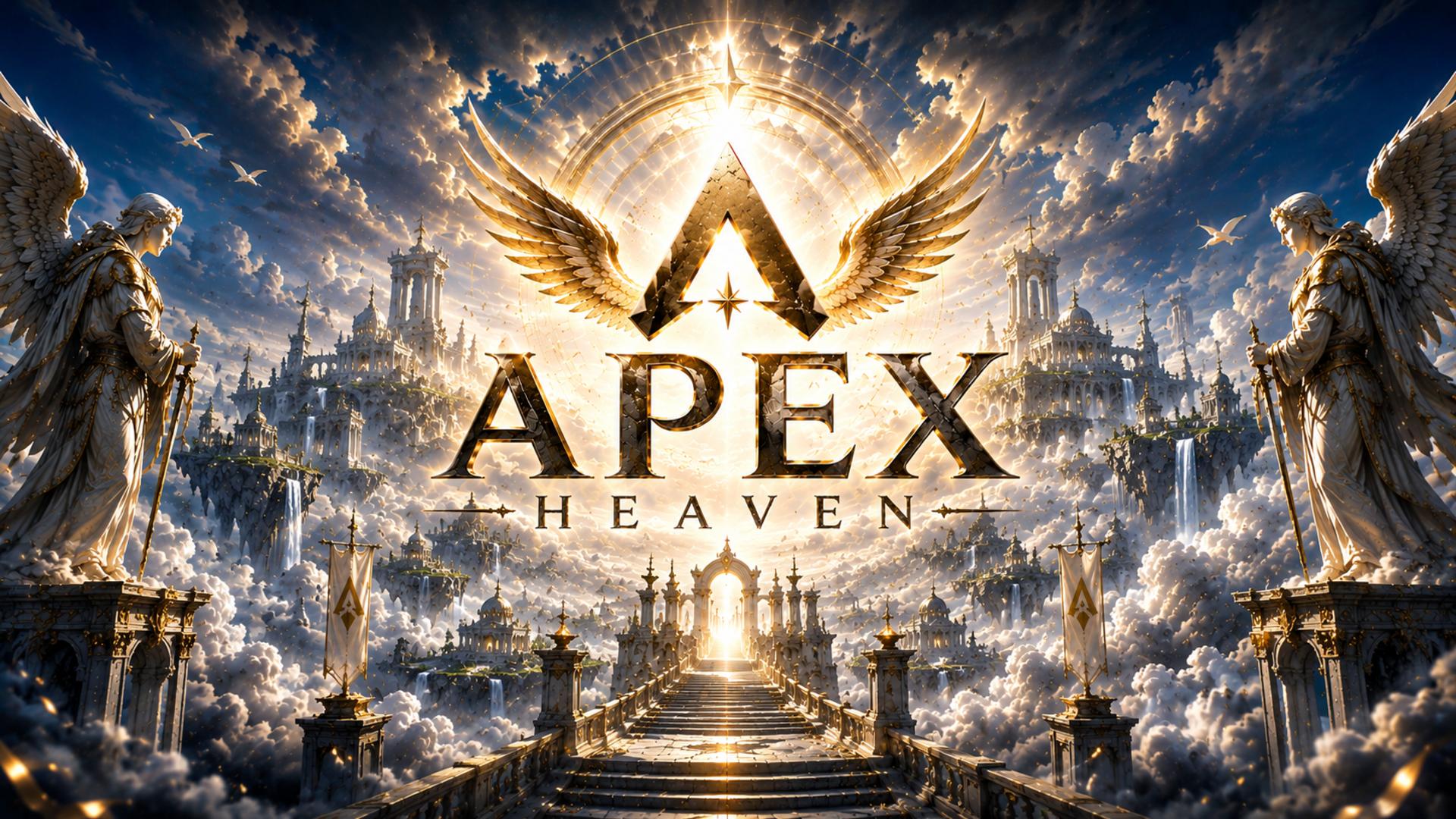 Discovery splash banner for Apex Heaven ™ ✦ || Gaming • Community • Active • Friendly • Chat Discord server