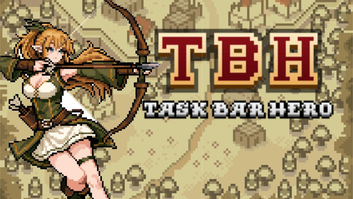Discovery splash banner for Task Bar Hero Discord server