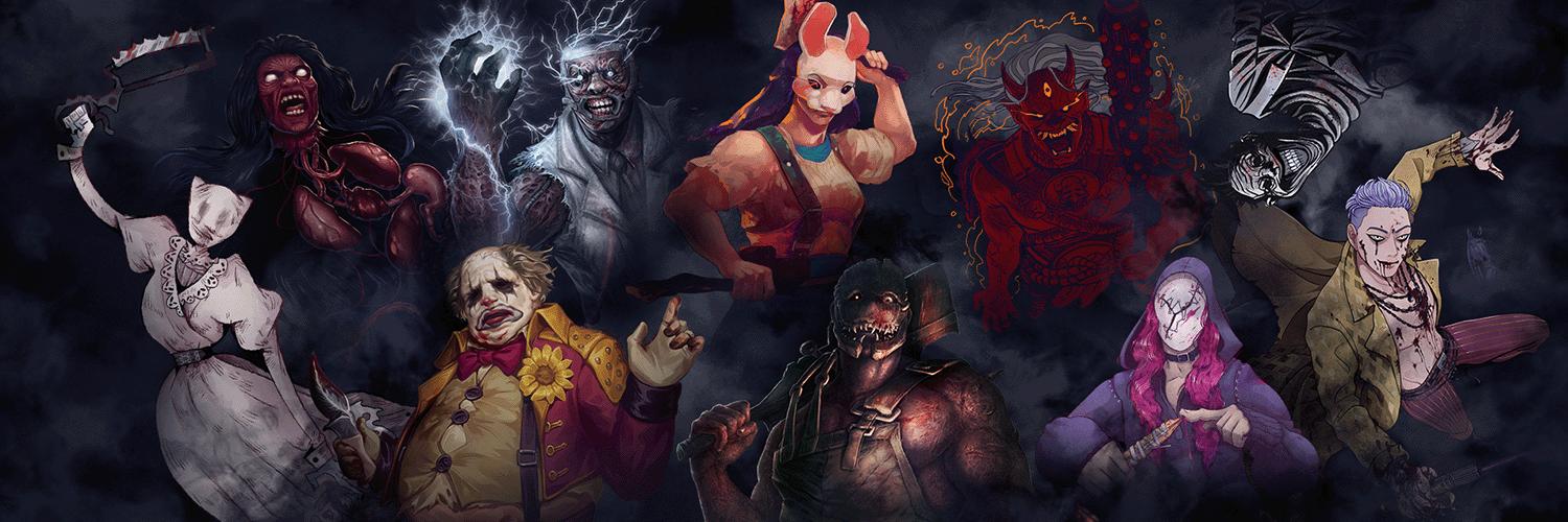 Discovery splash banner for Dead by Daylight Discord server