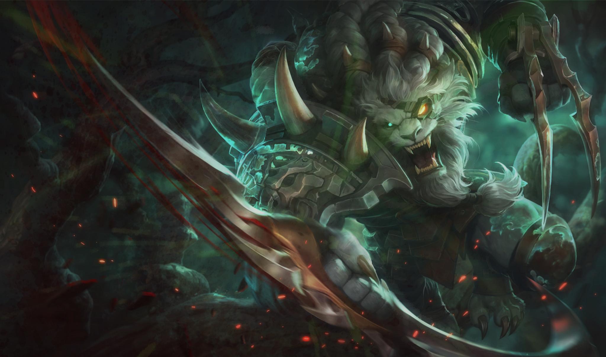 Discovery splash banner for Rengar Mains Discord server