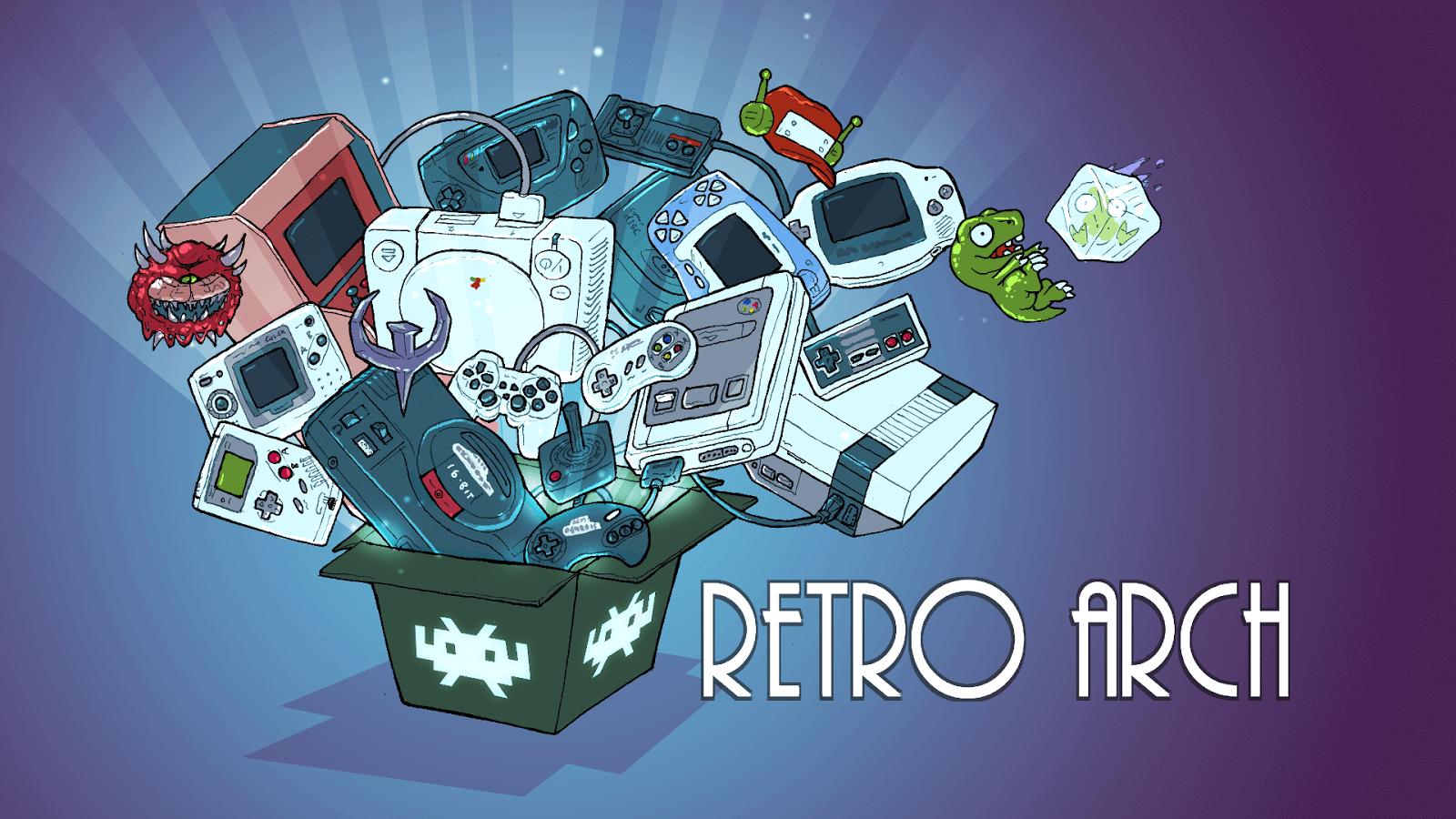 Discovery splash banner for libretro Discord server