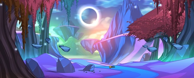 Discovery splash banner for AQW ⚔ Community Discord server