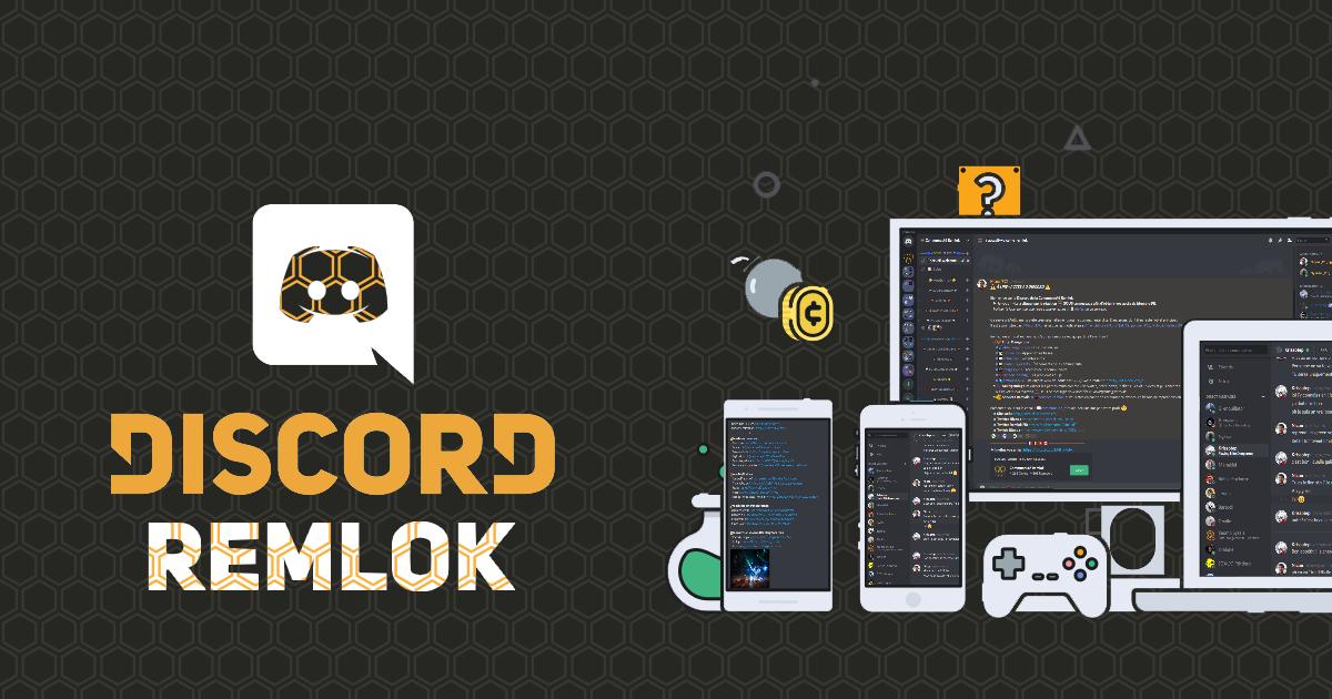 Discovery splash banner for Communauté Remlok Discord server
